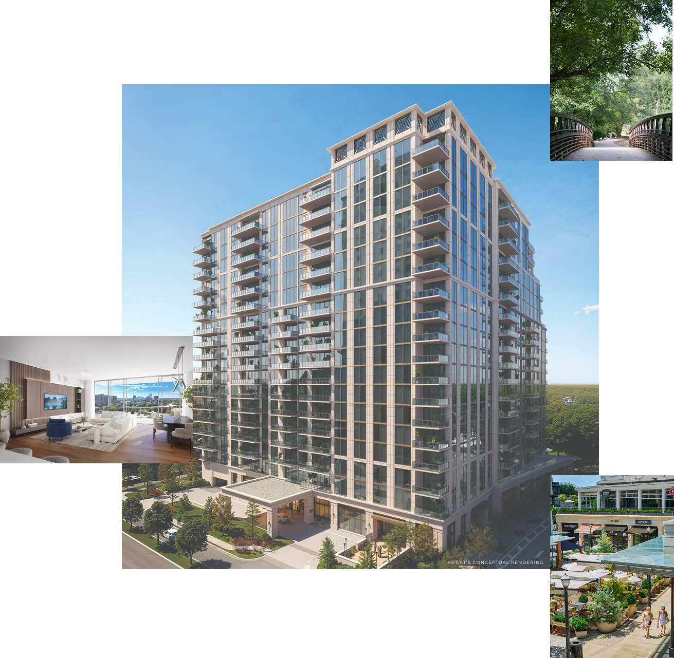 collage of Elyse Buckhead and the lifestyle