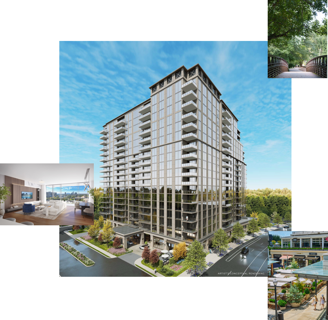 Elyse Buckhead lifestyle collage